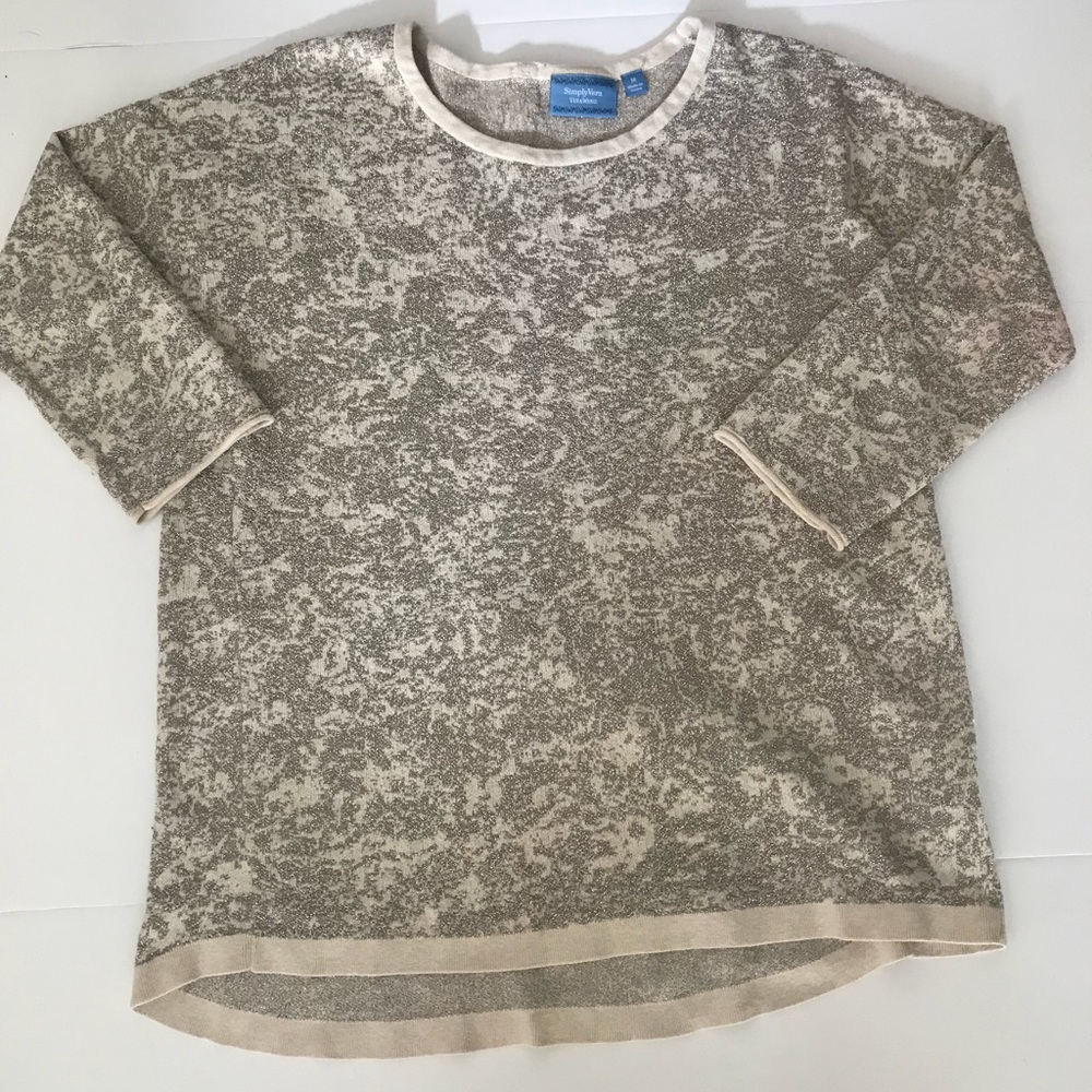 Simply Vera Wang Sweater Size M